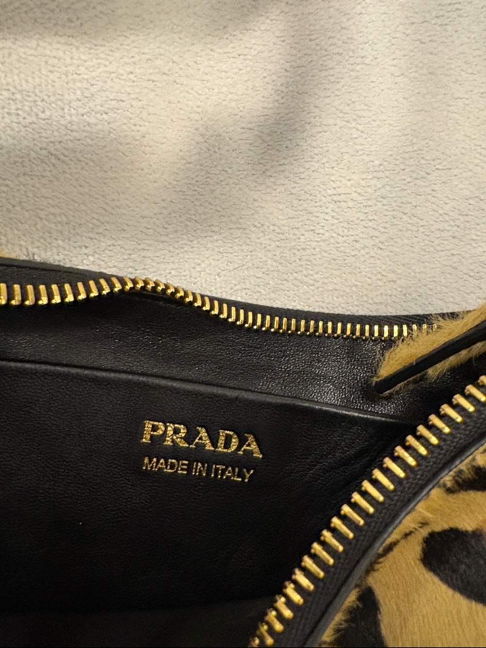Prada Arqué Leopard Shoulder Bag - Picture 4 of 5